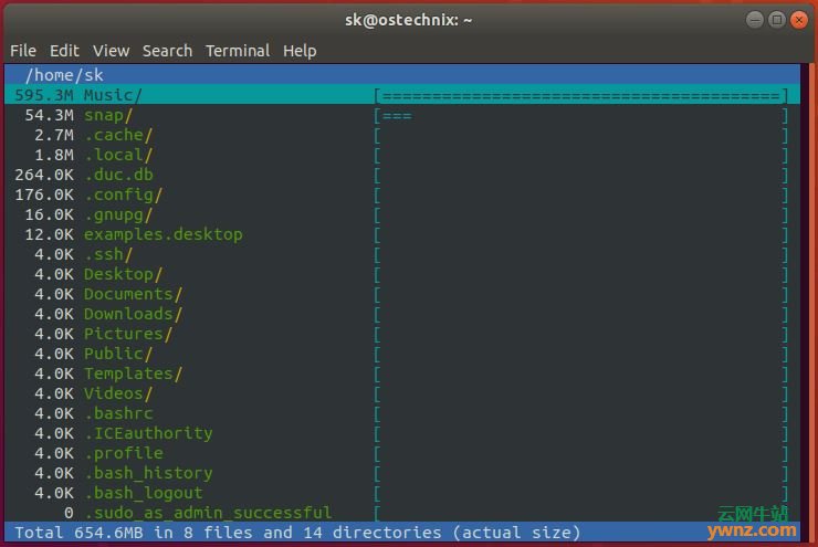 在Linux系统下安装和使用Duc的方法