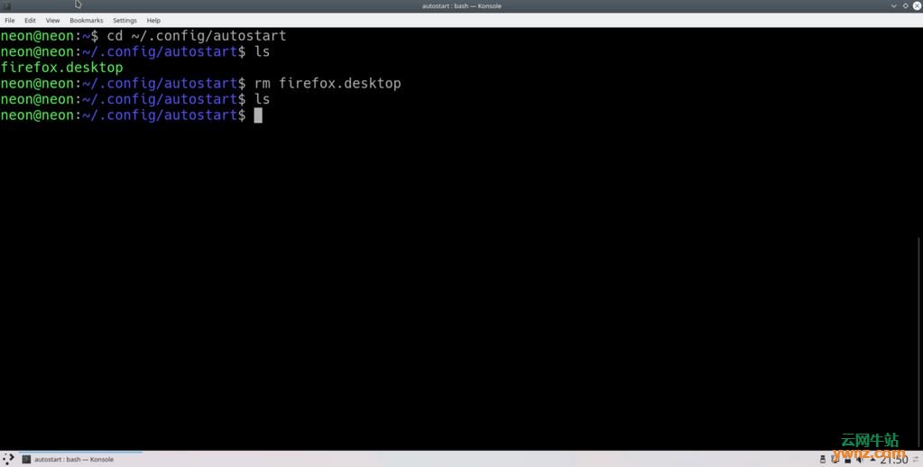 在Linux系统中的KDE Plasma 5上自动启动程序的方法