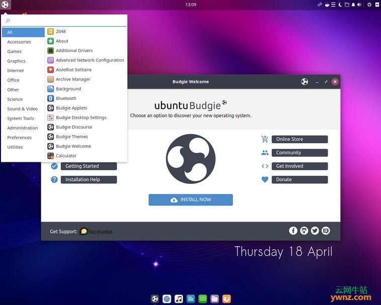 Ubuntu Budgie 19.04发布下载，附新功能介绍