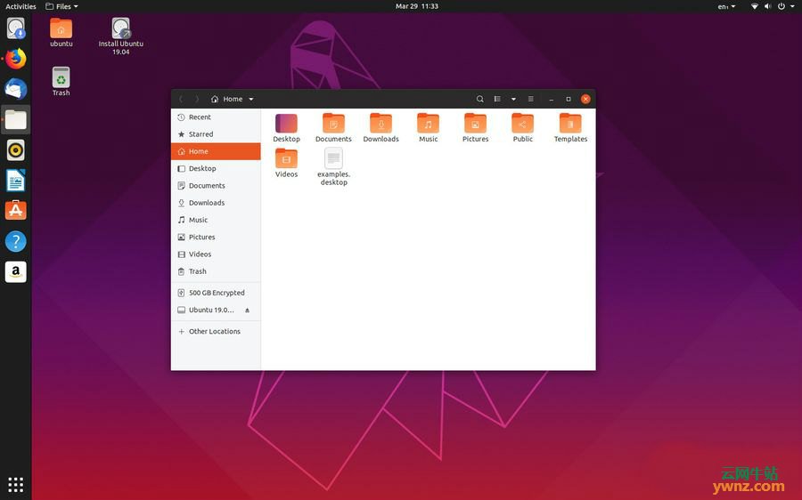 Ubuntu 19.04（Disco Dingo）桌面图片，附系统默认壁纸