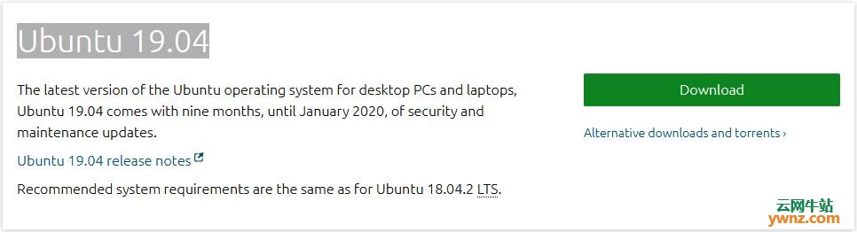 公布Ubuntu 19.04 ISO的MD5SUMS、SHA1SUMS、SHA256SUMS值