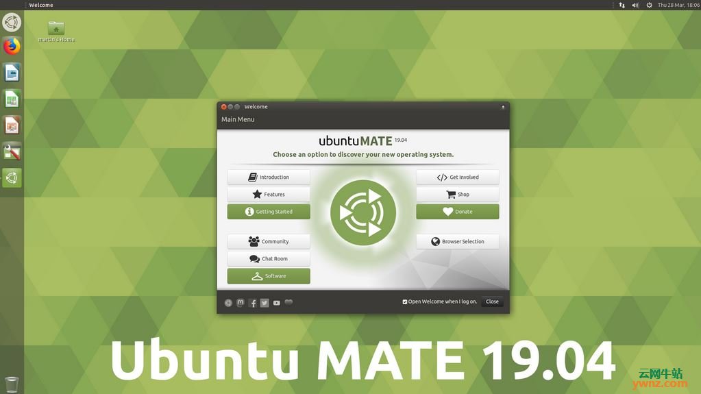 Ubuntu MATE 19.04发布下载，附新功能和升级说明