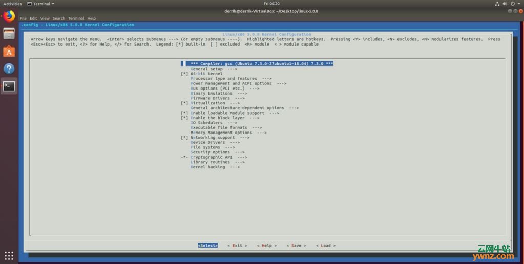 在Ubuntu 18.04 LTS下安装linux-5.0.8.tar.xz的方法