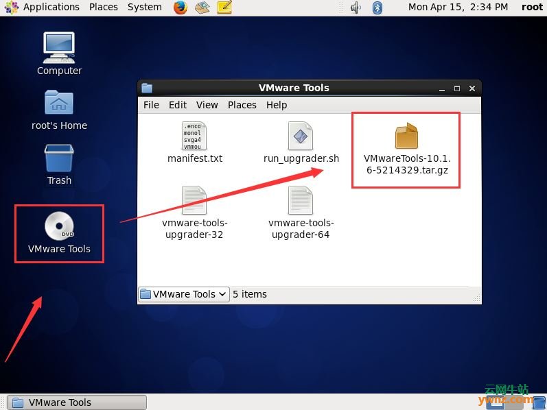 在CentOS 7和CentOS 6上安装VMware Tools的方法