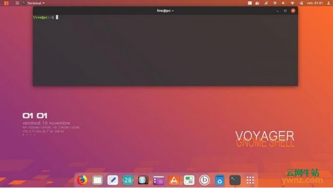 Voyager GE 19.04发布下载，基于Ubuntu 19.04及GNOME 3.32桌面