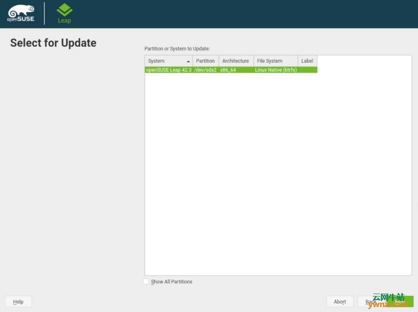 将其它openSUSE Leap版本升级到openSUSE Leap 15的方法
