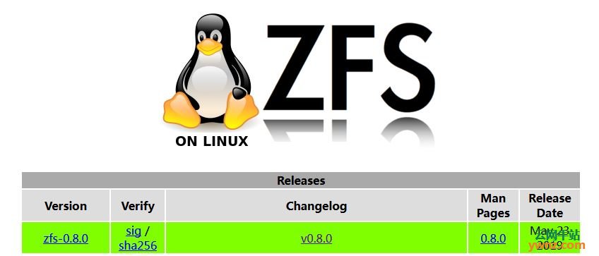 ZFS On Linux 0.8.0发布下载，附新功能和新特性介绍