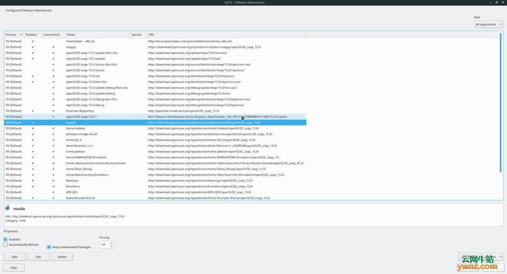 在OpenSUSE Leap上安装Firefox Release版的方法
