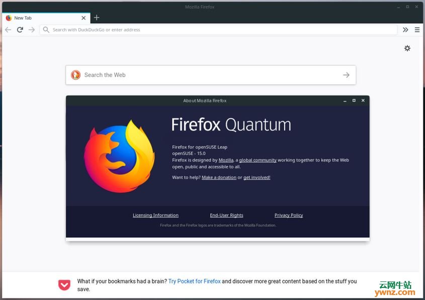 在OpenSUSE Leap上安装Firefox Release版的方法
