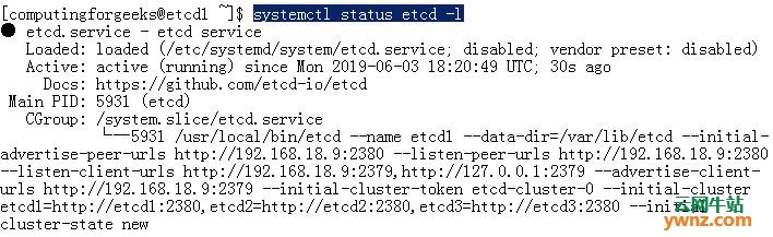 在CentOS 7/8、Ubuntu 18.04/16.04、Debian 10/9上设置Etcd集群