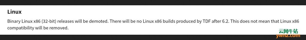 LibreOffice 6.3不支持32位Linux版本，附应对的办法
