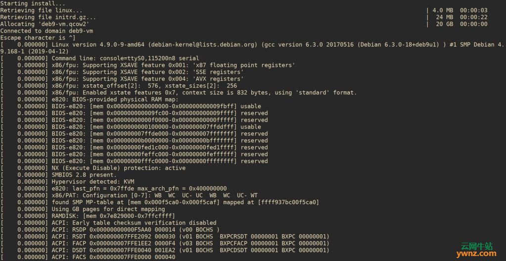 在Debian 10 Buster系统中安装KVM虚拟化的方法
