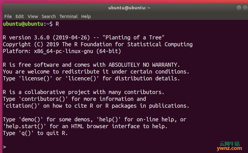 在Ubuntu上安装使用R编程：用Rscript运行R程序，用RStudio运行R脚本