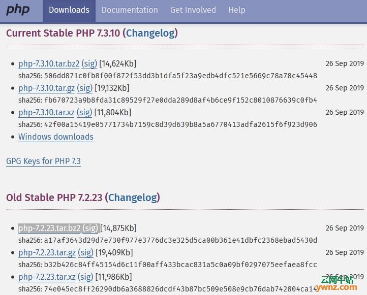 PHP 7.3.10和PHP 7.2.23版本发布下载，附更新说明