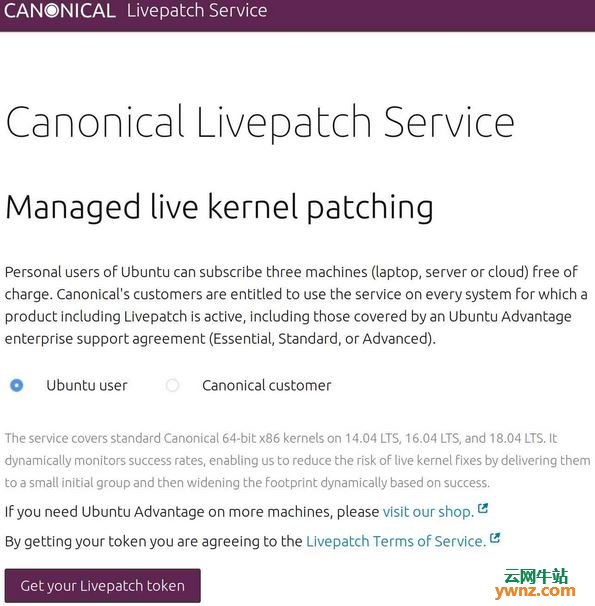 在Ubuntu LTS系统上启用Canonical Livepatch服务的方法