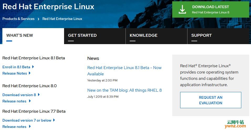 Red Hat Enterprise Linux 8.1 Beta版已发布下载，附更新内容介绍
