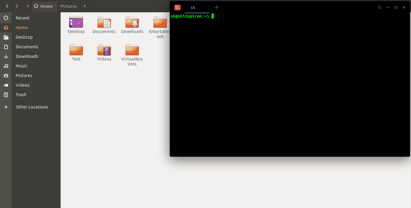 在Linux系统上截取右键单击上下文菜单时的屏幕截图