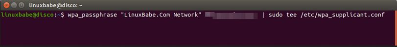 使用WPA Supplicant在Ubuntu 18.04/19.04上从终端连接到Wi-Fi的方法