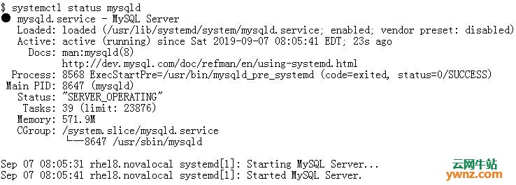 在CentOS 8/RHEL 8上安装Percona MySQL Server 8的步骤
