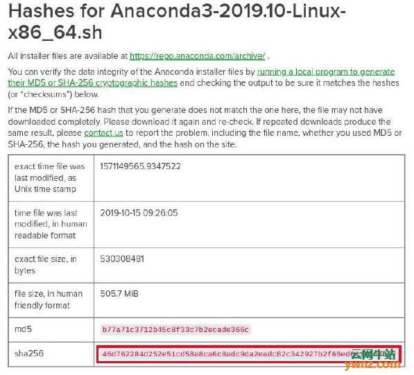 在CentOS 8上安装Anaconda 2019.10 for Linux版的说明