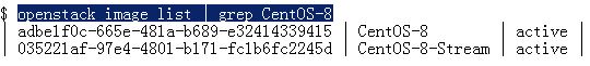 将CentOS 8 Cloud Image上传到OpenStack Glance