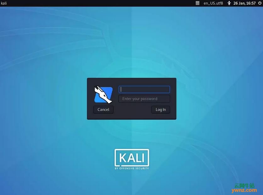 把Kali Linux官方存储库加入到sources.list文件中