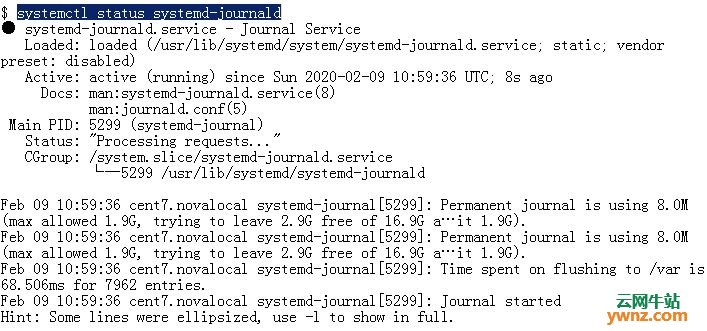 在Linux服务器上保留永久存储的系统日志（Systemd Journald）记录