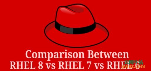 RHEL 8 vs RHEL 7 vs RHEL 6之间的比较（英文说明）