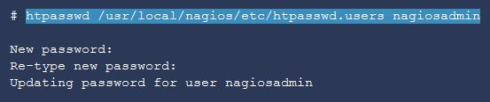 在Linux系统中重置/更改NagiosAdmin密码的方法
