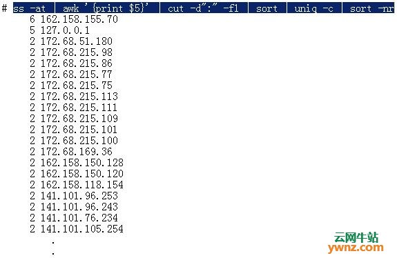 使用netstat和ss命令检查Linux中的Apache（httpd）当前连接