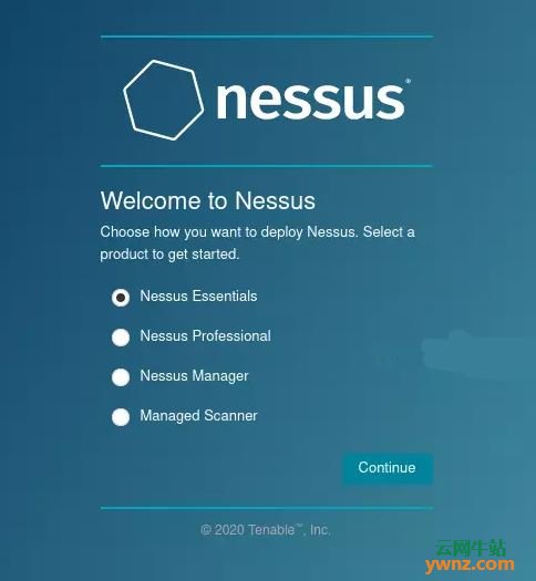 在Kali Linux 2020.x系统上安装和配置Nessus漏洞扫描程序