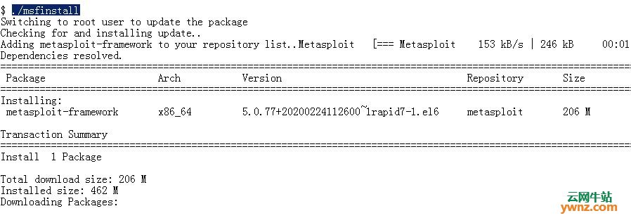 在CentOS 8/CentOS 7上安装和更新Metasploit框架的方法