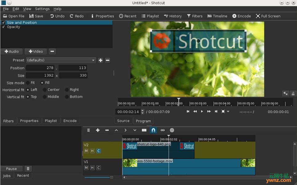 在Linux系统中下载和安装Shotcut视频编辑工具