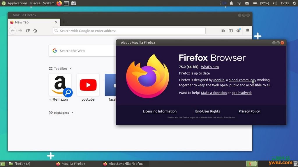 在Linux系统下用Flatpak命令来安装Firefox浏览器