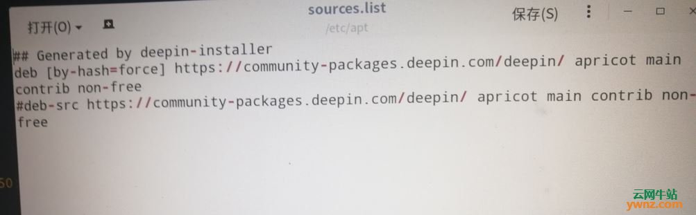 在Deepin v20系统下APT安装源报错的解决：切换华为源或改hosts文件