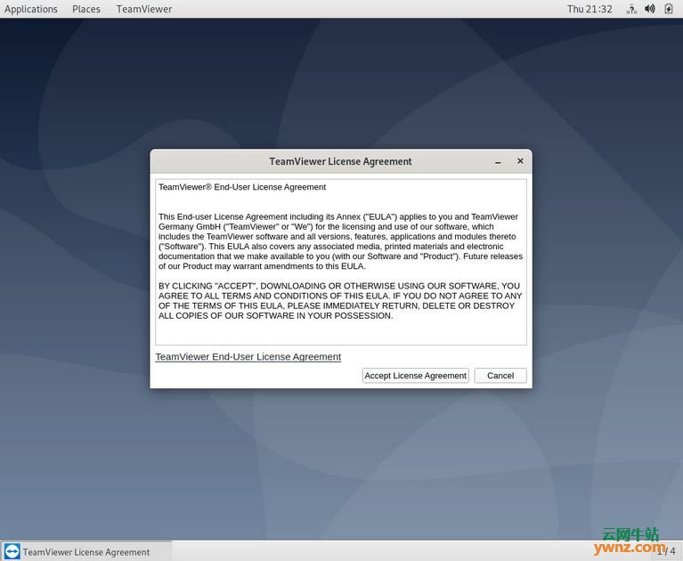 在Debian 10上安装、启动、更新TeamViewer的方法