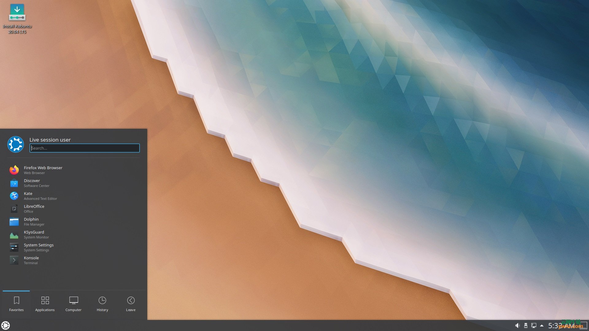 Kubuntu 20.04 LTS发布下载：使用KDE Plasma 5.18桌面环境