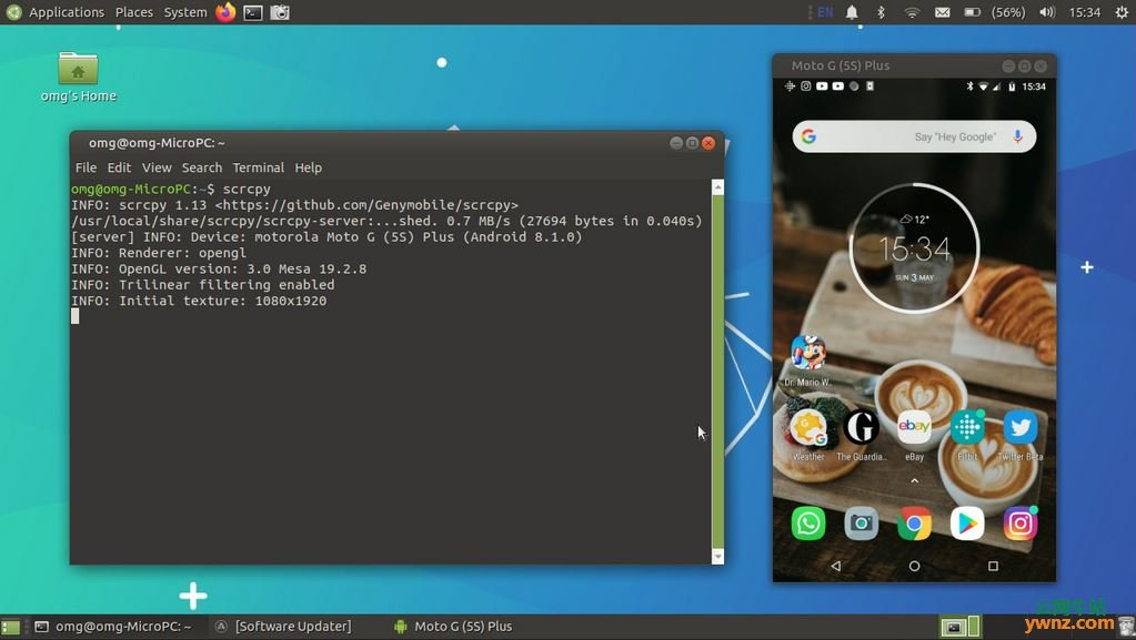 Android屏幕镜像工具Scrcpy 1.13版添加了旋转锁定，附使用方法