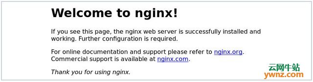 在Ubuntu 20.04下用sudo apt install nginx命令来安装Nginx