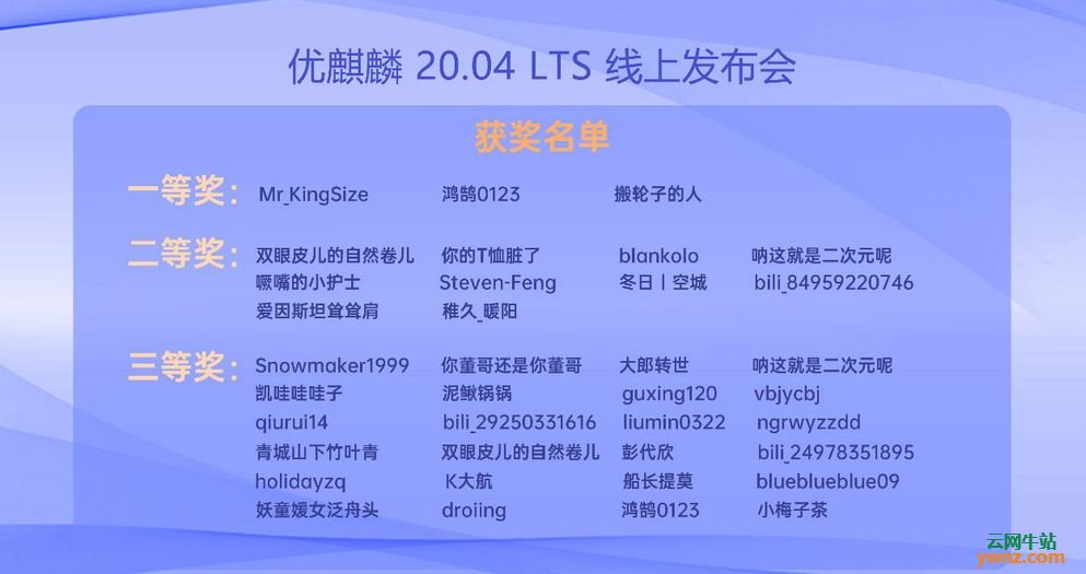 优麒麟20.04线上发布会重要回顾播报：余杰、刘敏、刘艳玲相继登场
