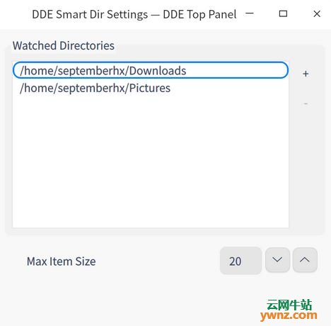 Deepin V20上的Smart Directory Dock插件：受Smart Folder启发