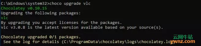 使用Chocolatey以使Windows同Linux一样可用命令安装软件