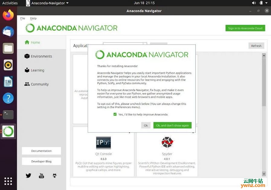 在Ubuntu 20.04上安装、更新和卸载Anaconda3-2020.02的方法