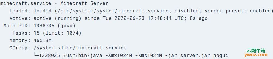 在Ubuntu 20.04上制作Minecraft（我的世界）服务器