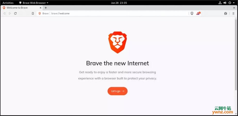 在CentOS 8上安装Brave Web Browser（网页浏览器）的方法