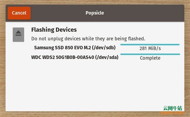 在Linux下安装Popsicle：它能将ISO映像写入多个USB设备