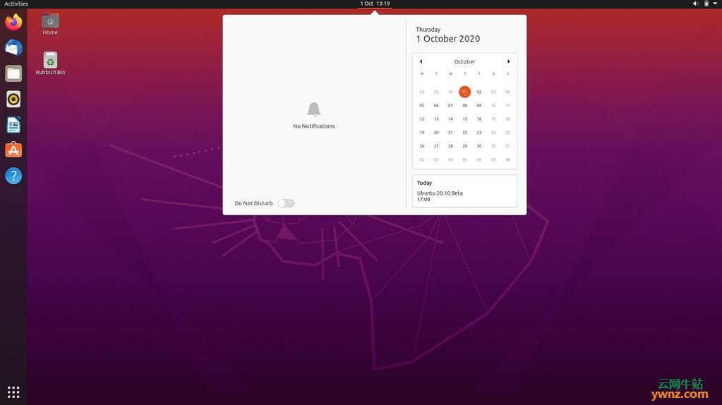 Ubuntu 20.10 Beta版发布：提供desktop和server版下载