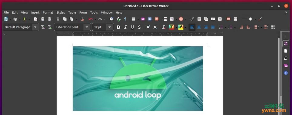 在Ubuntu 20.04 LTS上安装LibreOffice Yaru图标主题
