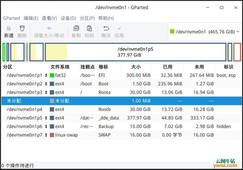 装UOS/Deepin 20选择全盘安装的系统分区仅有15GB，附扩容经验
