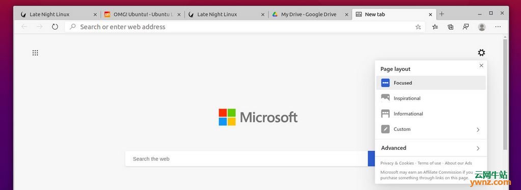 体验早期的Microsoft Edge for Linux版本，附使用截图